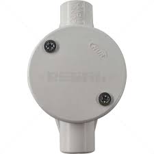 Box + Lid Conduit PVC 2 Way G02