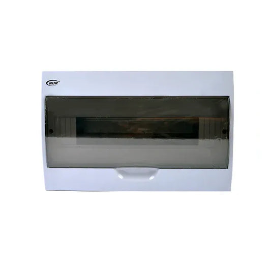 Board DB Din Rail Flush 6 Way Metal Base NUR