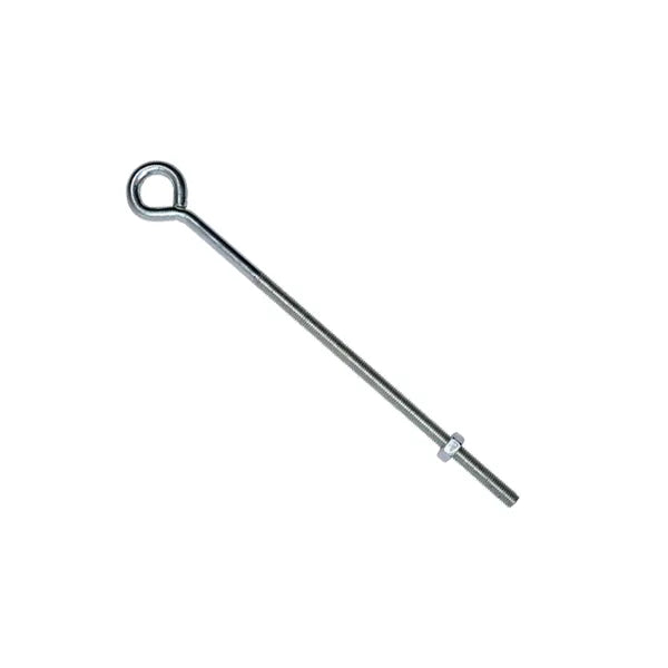 Bolt Eye With Nut Zinc  M10x300mm