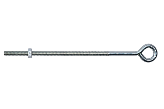 Bolt Eye With Nut Zinc  M10x200mm