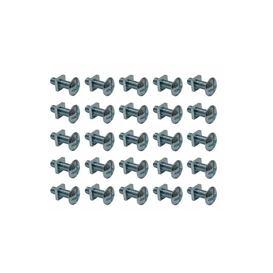 Bolts Gutter With Nuts 6X16 (10 Pack)
