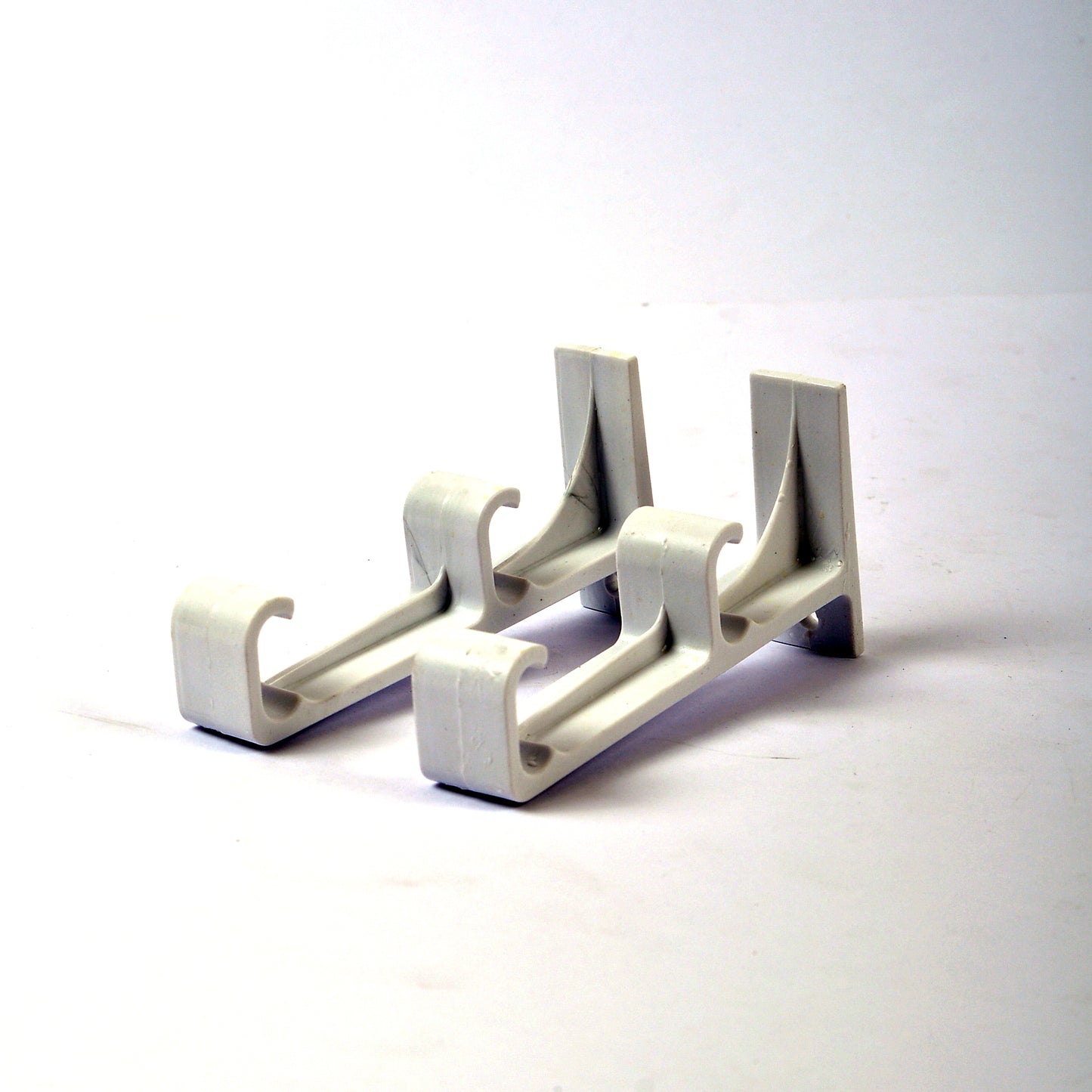 Bracket Curtain Rail 'C' Double Pair