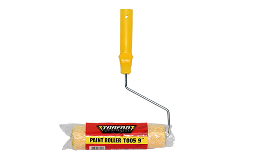 Brush Paint Roller Metal Microfiber 9" T005
