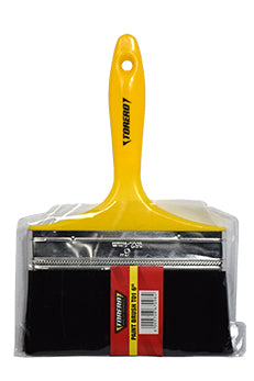 Brush Paint Plastic Yellow Handle 150mm T01