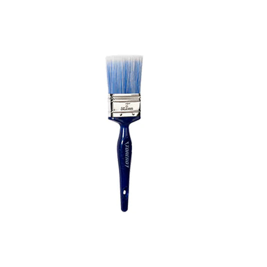 Brush Paint Plastic Handle Blue 100mm Tradesman