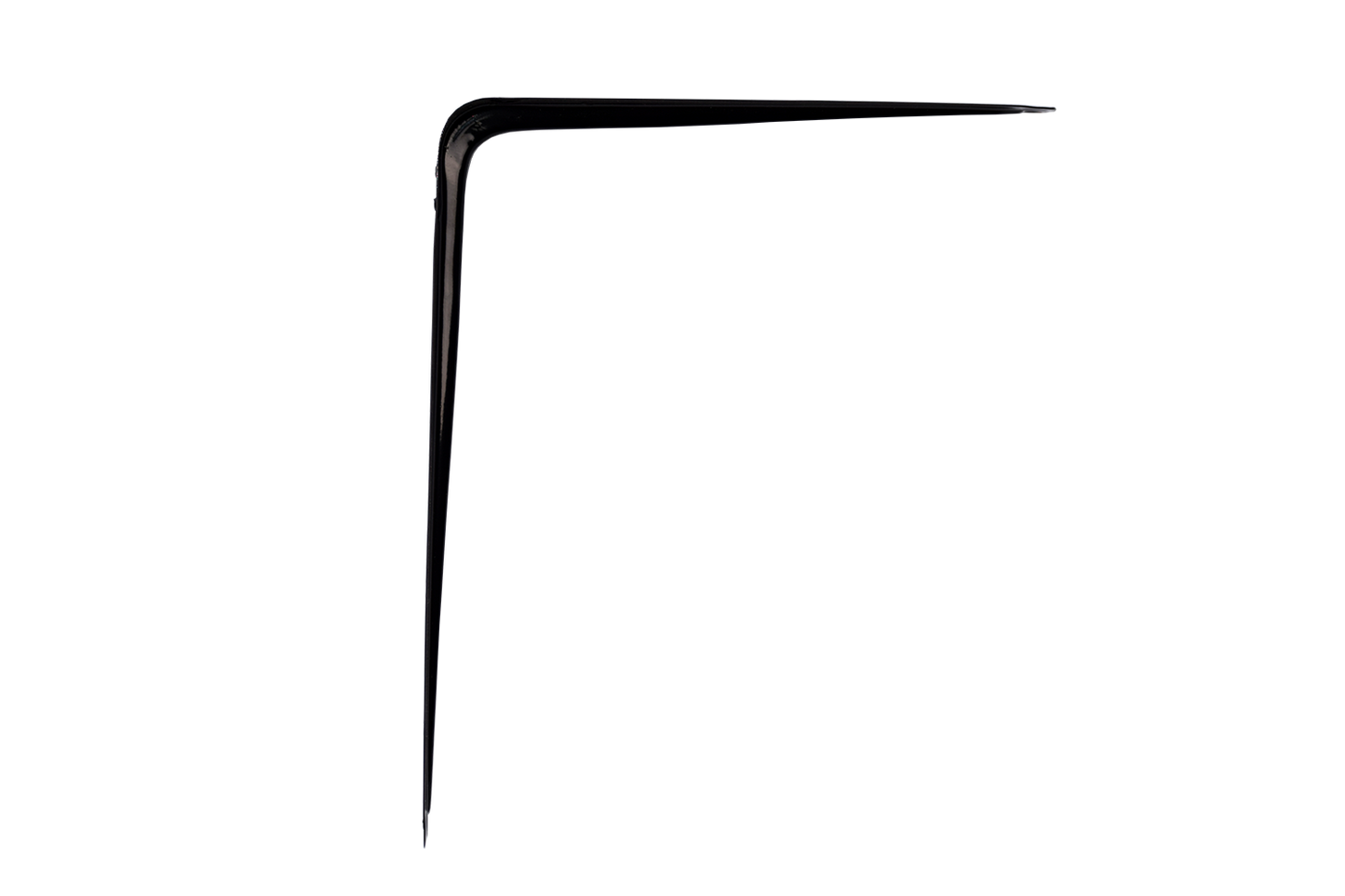Bracket shelf black 8"x10"x0.8mm (pcs)