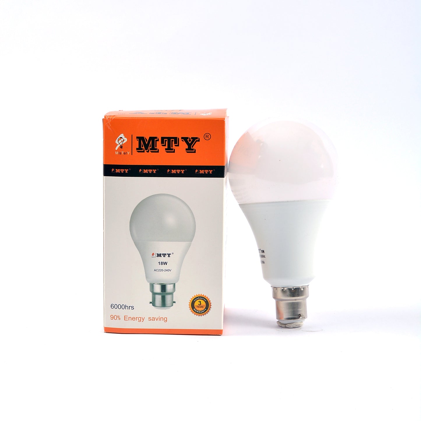 Bulb Mty Led Light Plastic 18W