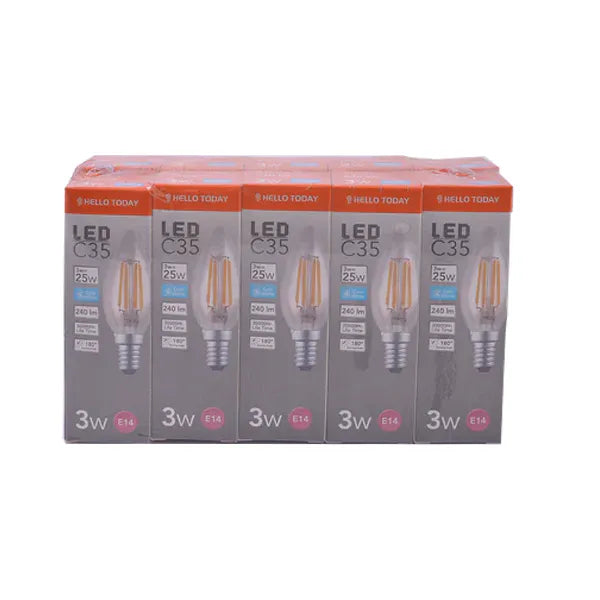 Bulb Filament C35 E14 3W