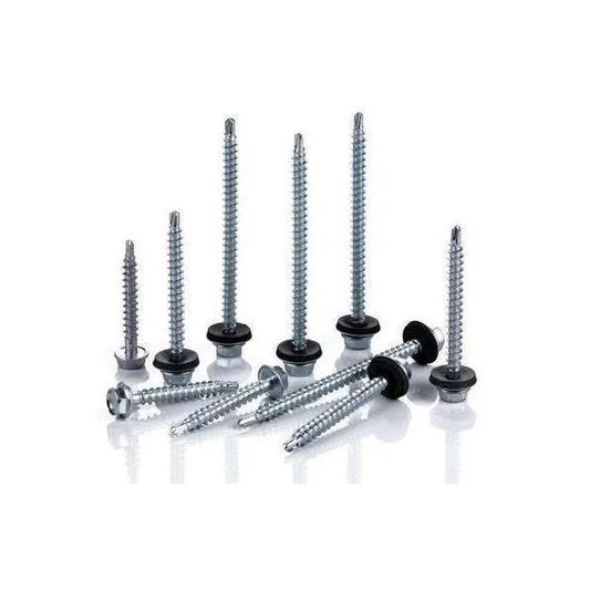 Screw Roofing & Plastic Washers 90mm 100's