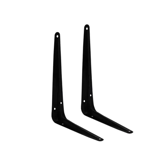 Bracket shelf black 12"x14"x1.0mm (pcs)
