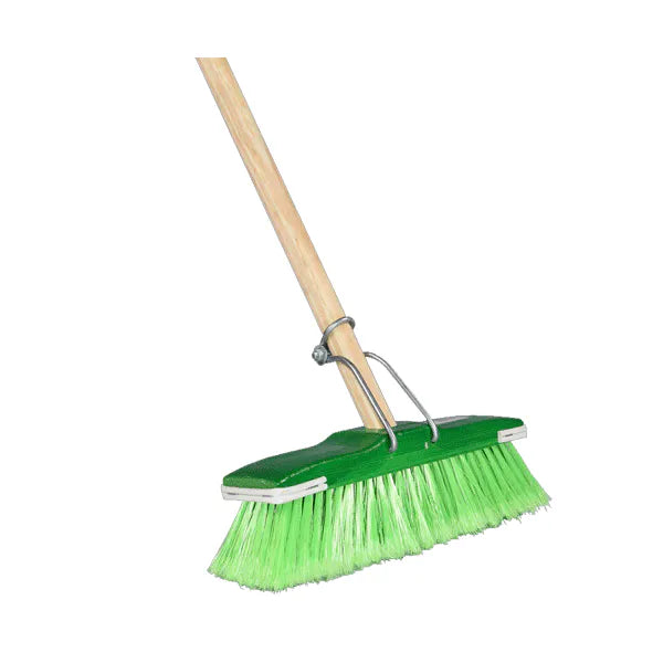 Broom Deluxe Super Wooden Handle SDB