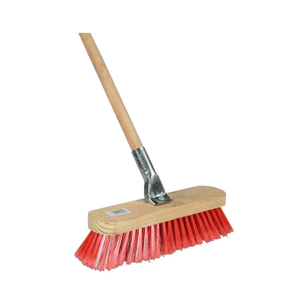 Broom Flagged Wooden Handle BS