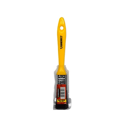Brush Paint Plastic Yellow Handle 18mm T01 Eco