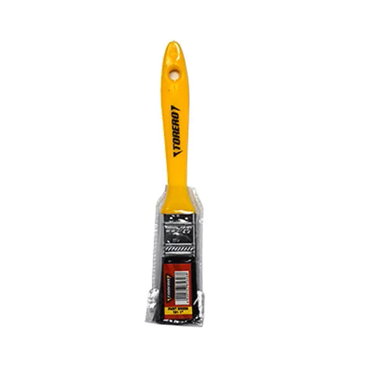 Brush Paint Plastic Yellow Handle 25mm T01 Eco