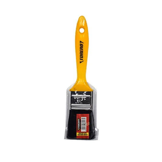Brush Paint Plastic Yellow Handle 38mm T01 Eco