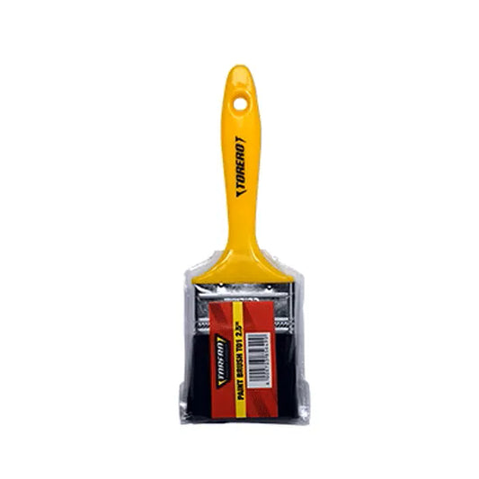 Brush Paint Plastic Yellow Handle 63mm T01 Eco