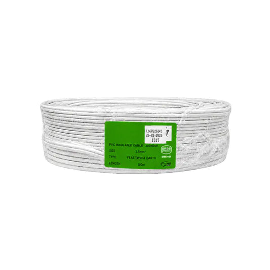 Cable FTE White 2.5mm X 100m