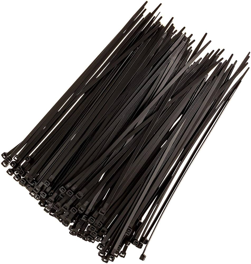 Cable Ties Black 3x100mm 100s