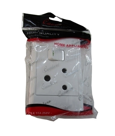 Socket Wall Condere Single (4X2)