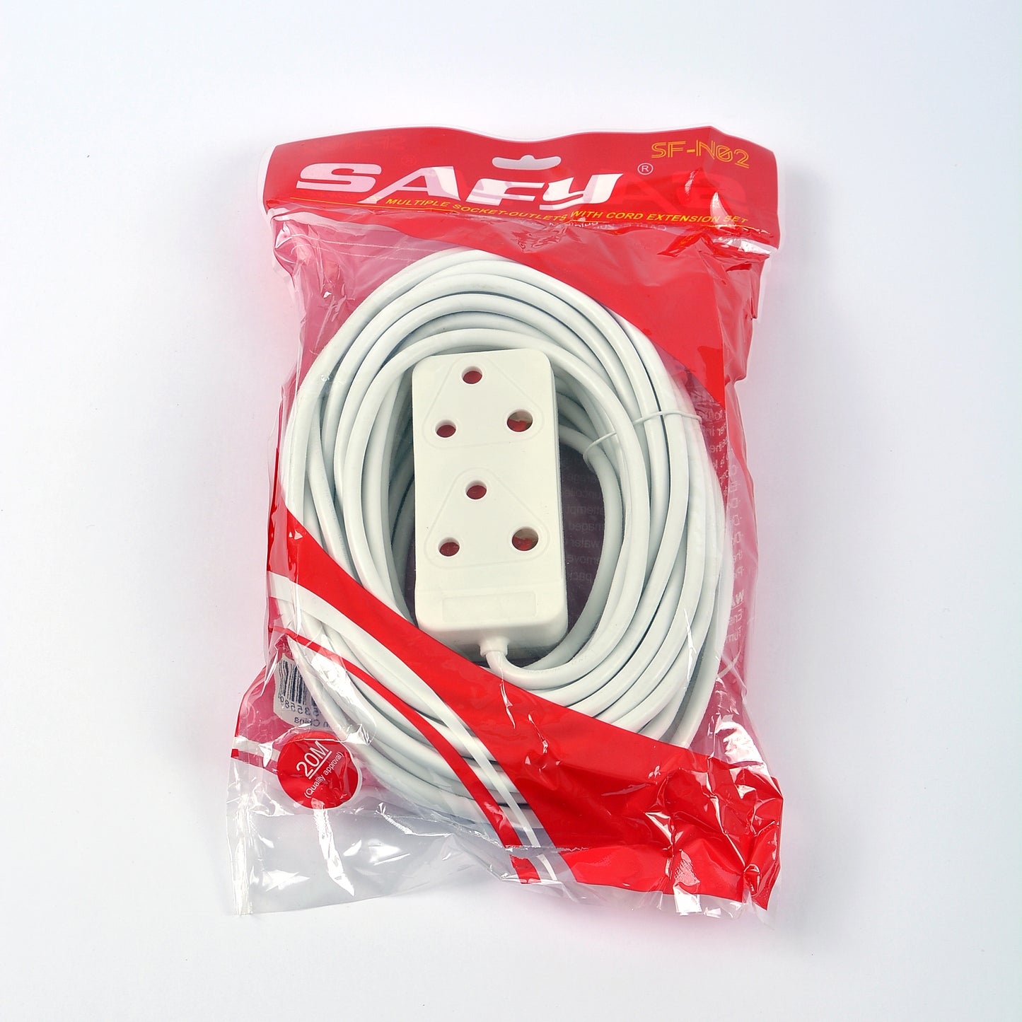 Cord Extension Multi-Socket Saftey 20m