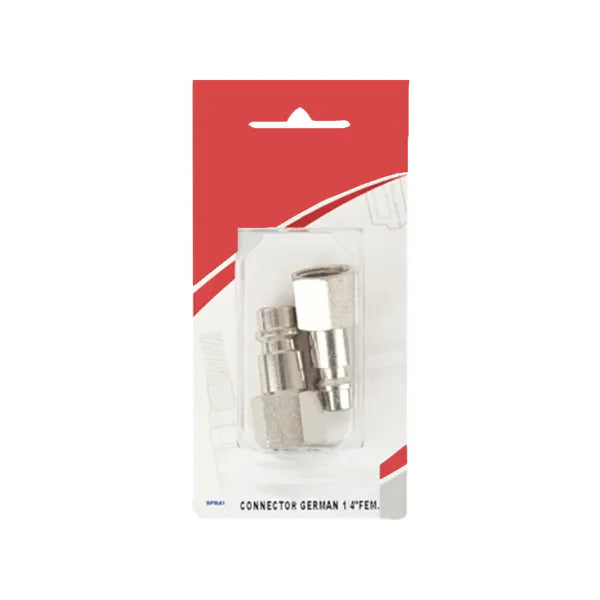 Connector German 1/4" Female 2PC Pack