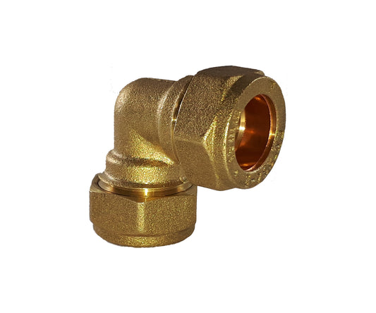 Fitting Comp Brass Elbow C?C 15mm