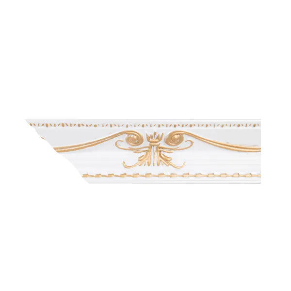 Cornice PS White/Gold T-Series T23WG 10mm