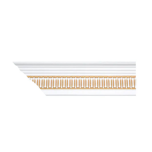 Cornice PS White/Gold T-Series T8WG 10mm