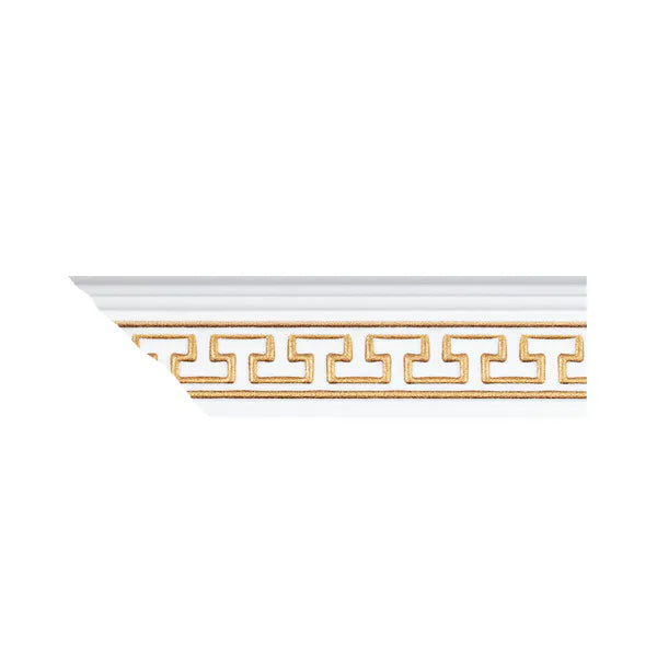 Cornice PS White/Gold T-Series T17WG 10mm