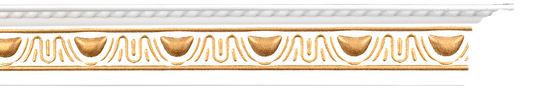 Cornice PS White/Gold T-Series T18WG 10mm