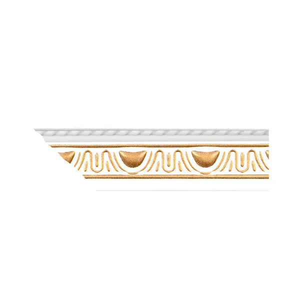 Cornice PS White/Gold T-Series T18WG 10mm