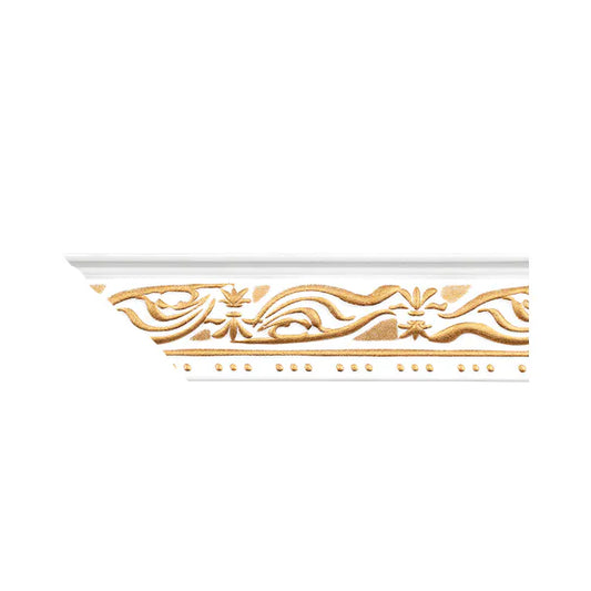 Cornice PS White/Gold T-Series T24WG 10mm