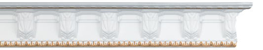 Cornice PS White/Gold T-Series T21WG 10mm