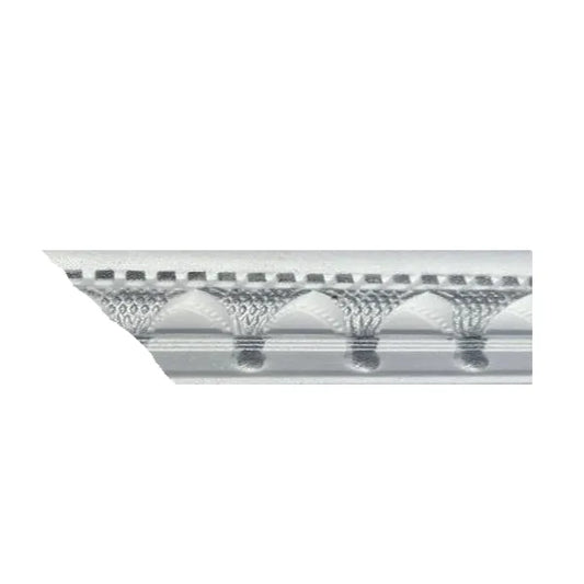 Cornice PS EPS White/Silver B05WS 10.5cm