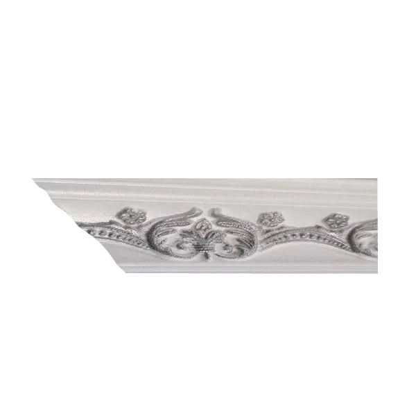 Cornice PS EPS White/Silver B07WS 11cm