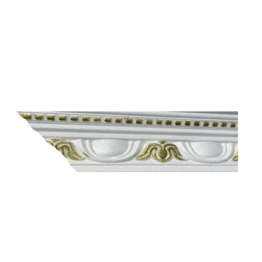 Cornice PS EPS White/Gold B01WG 11cm