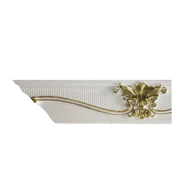 Cornice PS EPS White/Gold B06WG 11.4cm