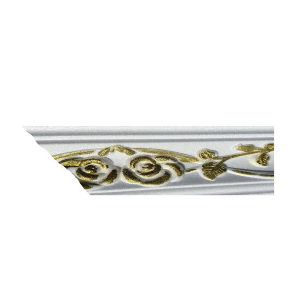 Cornice PS EPS White/Gold B08WG 11cm