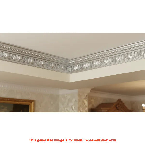 Cornice PU Silver 11.3cm VA0902-S