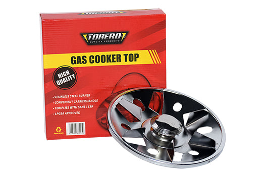 Cooker Top Gas Torero Stainless Steel