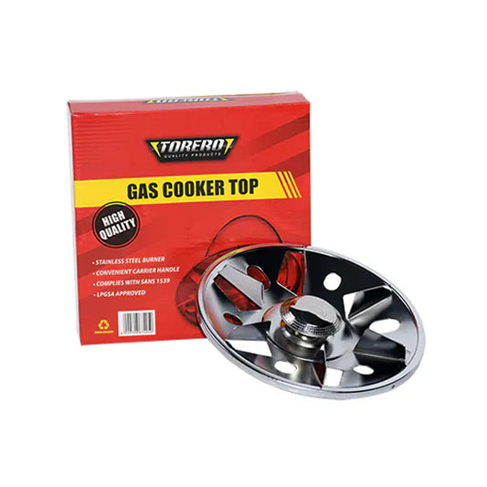Cooker Top Gas Torero Stainless Steel