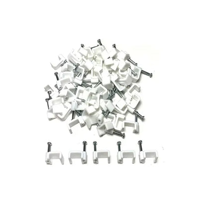 Cable Clips Flat 12mm