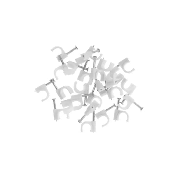 Cable Clips Round 9mm