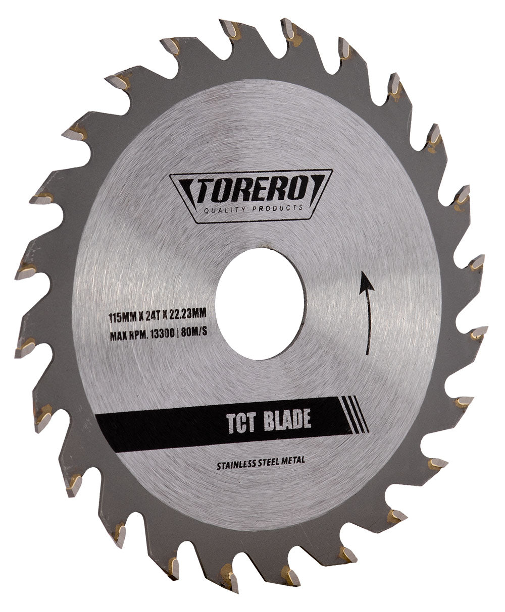 Disc Circular Saw TCT 24t 115x22.23mm