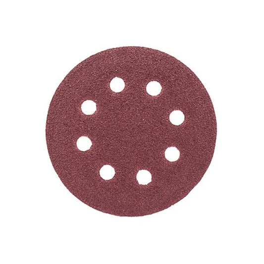 Disc Sanding Velcro 115x22.2mm P60 Holes 10pcs