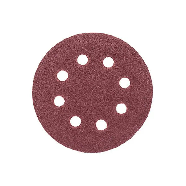 Disc Sanding Velcro 115x22.2mm P80 Holes 10pcs