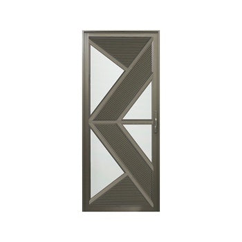 Door Alu Criss Cross Exotic Bronze Bead