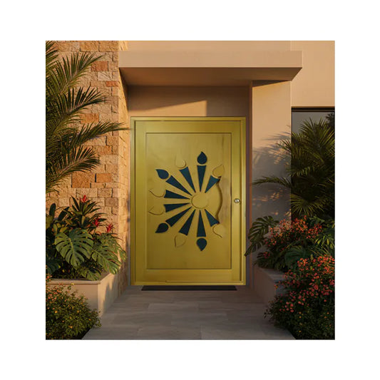 Door Engineered Pivot African Sunset