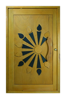 Door Engineered Pivot African Sunset