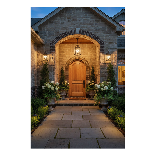 Door Engineered 2 Panel Arch